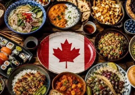 Global flavors in Canadian food