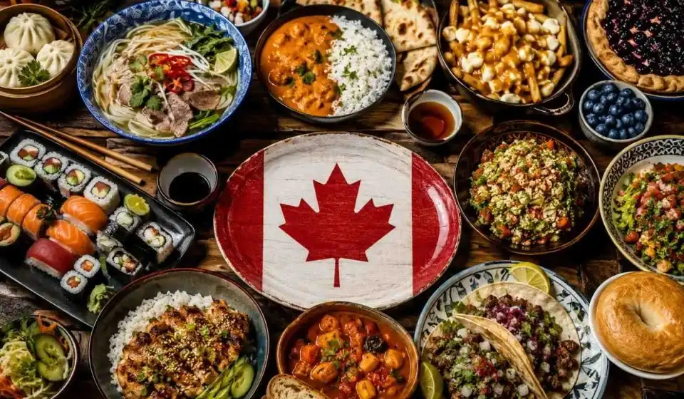 Global flavors in Canadian food