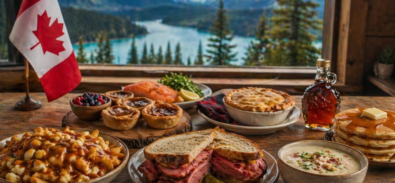 Canadian restaurant dishes