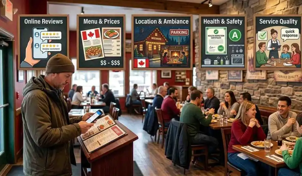How to choose a good restaurant