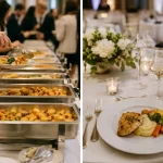 Buffet catering vs plated catering