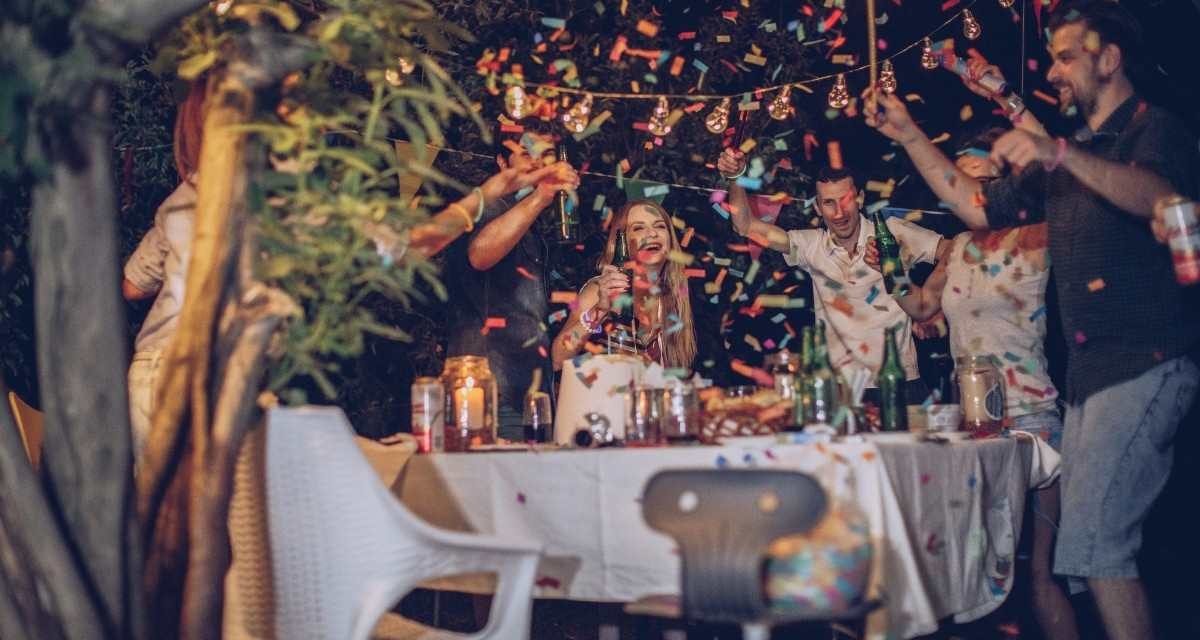 Adult birthday party