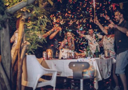 Adult birthday party