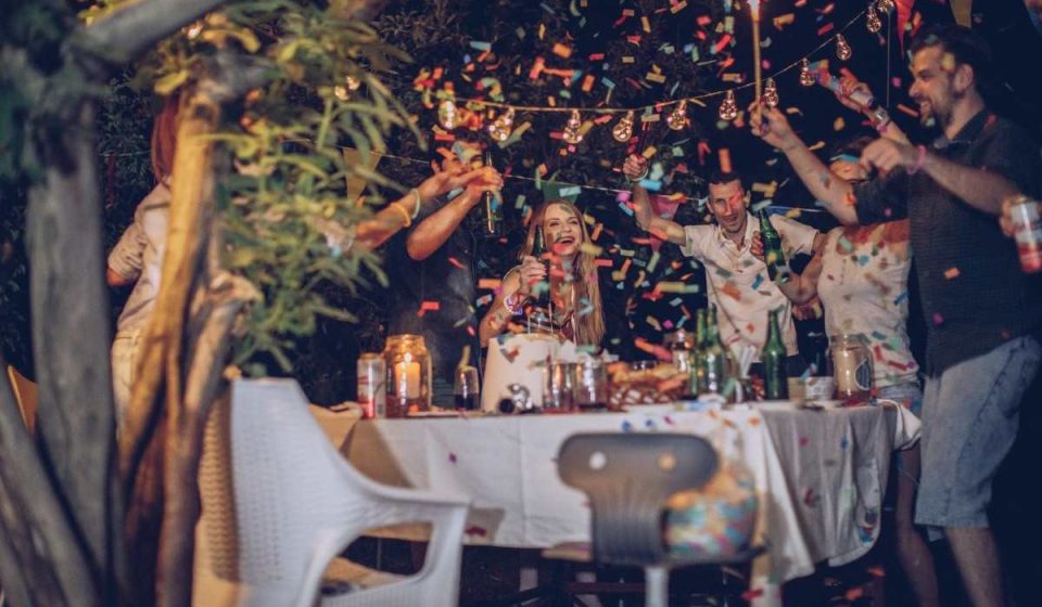 Adult birthday party