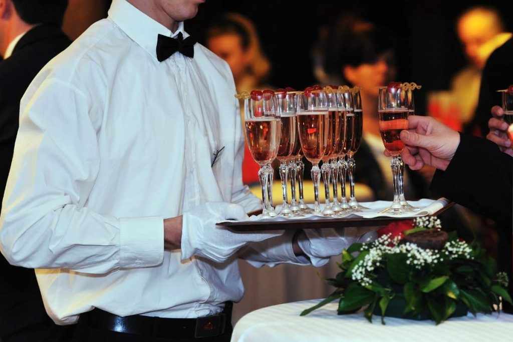 Adult birthday party catering idea