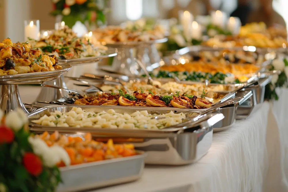The Canadian Eatery - authentic Canadian catering food spread