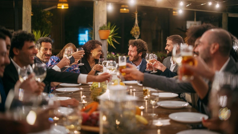 Friends dinner