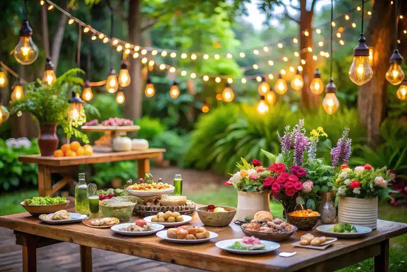Outdoor wedding catering Calgary