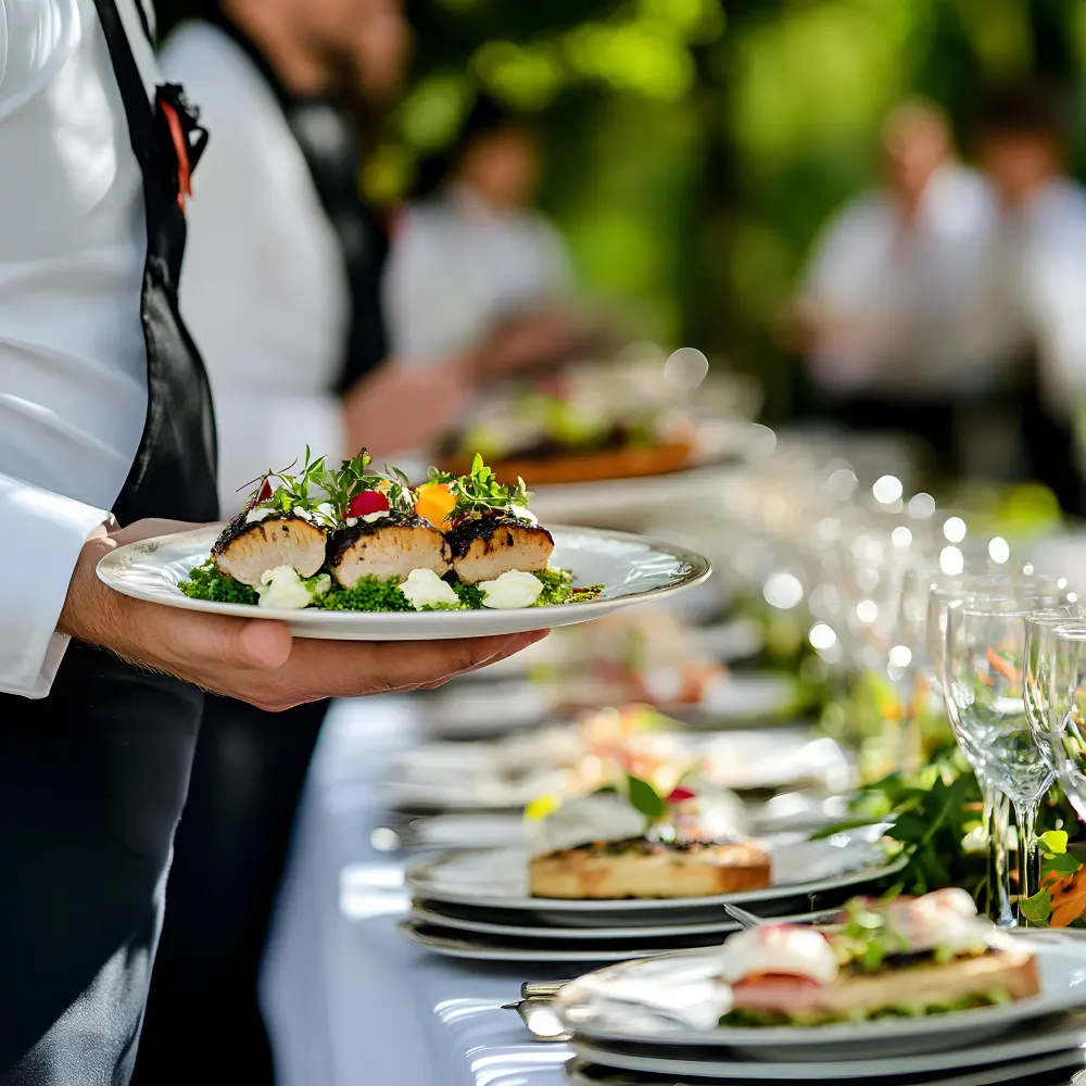 Canadian wedding menu